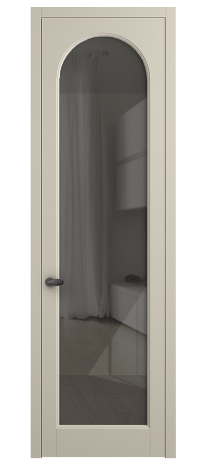 Дверь межкомнатная Palazzo 6804 Матовый бежево-серый Рефлективное серое стекло "Stopsol", калёное, 6 мм 0536 МБСР Цена 618800 ₸ Наличники уже входят в базовый комплект. Фабрика дверей Волховец 8 (800) 551 43 19 Межкомнатная дверь Palazzo 6804 Матовый бежево-серый Рефлективное серое стекло "Stopsol", калёное, 6 мм Цена 618800 ₸ | Volhovec