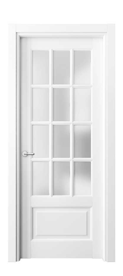 Дверь межкомнатная Тоскана Грильято 6313 Матовый белоснежный Сатинированное стекло Гладкий наличник МБЛ Цена 845956 ₸ Наличники уже входят в базовый комплект. Фабрика дверей Волховец 8 (800) 551 43 19 Межкомнатная дверь Тоскана Грильято 6313 Матовый белоснежный Сатинированное стекло Цена 845956 ₸ | Volhovec