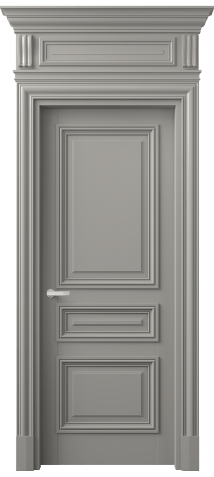 Межкомнатная дверь Антик 7305 Матовый нейтральный серый  Цена 1258052 ₸ | Volhovec