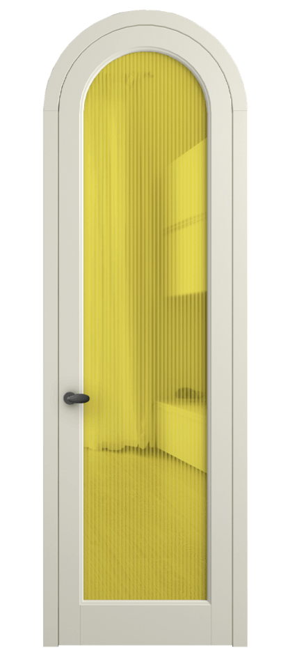 Дверь межкомнатная Palazzo 6814 Матовый молочно-белый Рифлёное жёлтое стекло "Moru", триплекс 0536R ММБ Цена 830900 ₸ Наличники уже входят в базовый комплект. Фабрика дверей Волховец 8 (800) 551 43 19 Межкомнатная дверь Palazzo 6814 Матовый молочно-белый Рифлёное жёлтое стекло "Moru", триплекс Цена 830900 ₸ | Volhovec