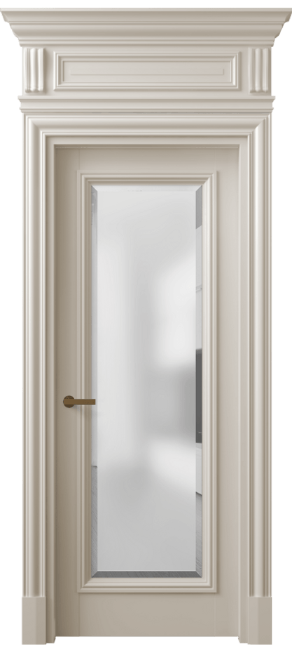 Дверь межкомнатная Antique 7300 Бук светло-бежевый Сатинированное стекло с фацетом, 6 мм КЭП + Объёмный фриз + Карниз БСБЖ Цена 774900 ₸ Наличники уже входят в базовый комплект. Фабрика дверей Волховец 8 (800) 551 43 19 Межкомнатная дверь Antique 7300 Бук светло-бежевый Сатинированное стекло с фацетом, 6 мм Цена 774900 ₸ | Volhovec