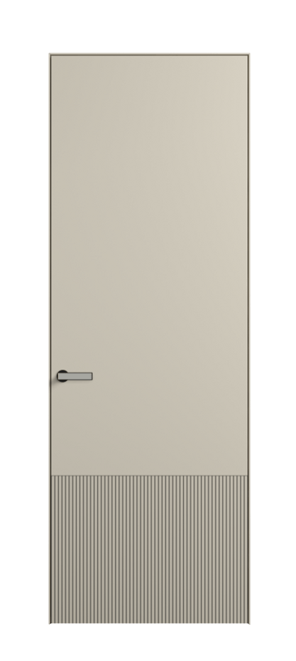 Межкомнатная дверь Вельвет 8202 Матовый бежево-серый. Цена 491166  | Volhovec