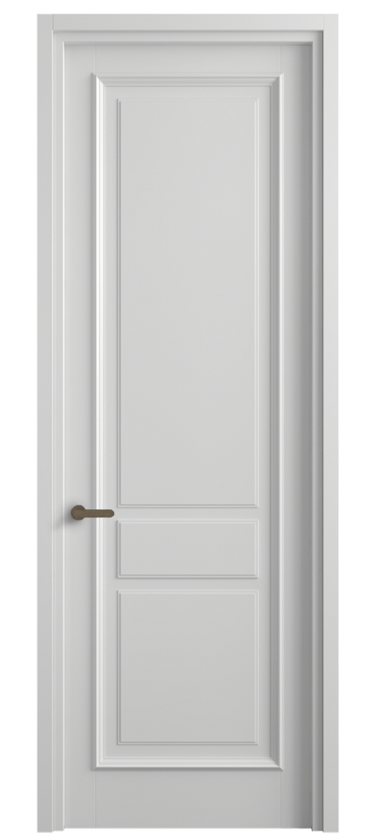 Межкомнатная дверь Шарм2 6777 Матовый белоснежный  Цена 738604 ₸ | Volhovec