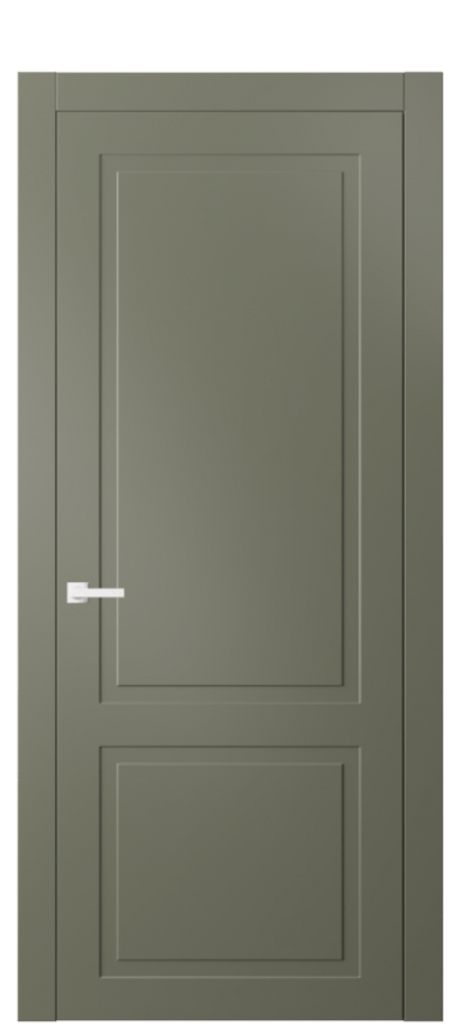 Межкомнатная дверь Neo Classic АКП 8002 Матовый оливковый тёмный  Цена 409300 ₸ | Volhovec