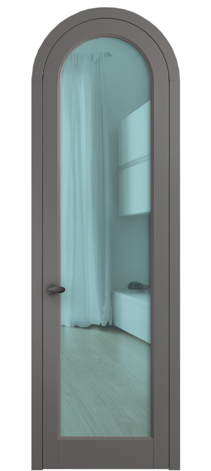 Дверь межкомнатная Palazzo 6814 Матовый классический серый Прозрачное голубое стекло, триплекс, 6мм 0536R МКЛС Цена 735000 ₸ Наличники уже входят в базовый комплект. Фабрика дверей Волховец 8 (800) 551 43 19 Межкомнатная дверь Palazzo 6814 Матовый классический серый Прозрачное голубое стекло, триплекс, 6мм Цена 735000 ₸ | Volhovec