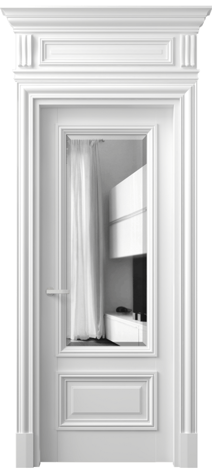 Дверь межкомнатная Антик 7306 Матовый белоснежный Двустороннее зеркало с фацетом, триплекс КЭП + Объёмный фриз + Карниз МБЛ Цена 1264856 ₸ Наличники уже входят в базовый комплект. Фабрика дверей Волховец 8 (800) 551 43 19 Межкомнатная дверь Антик 7306 Матовый белоснежный Двустороннее зеркало с фацетом, триплекс Цена 1264856 ₸ | Volhovec