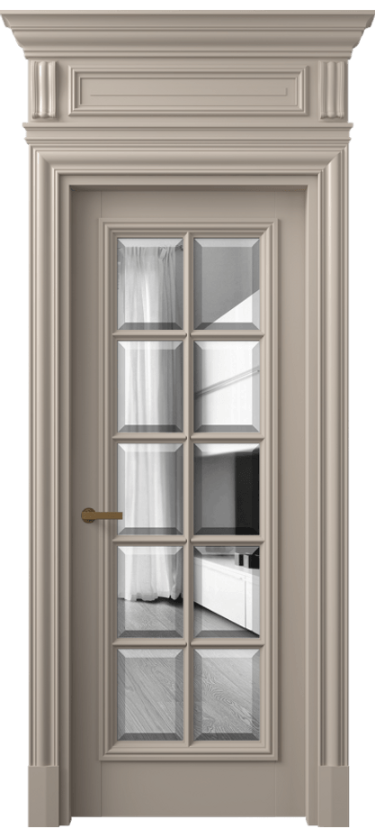 Дверь межкомнатная Антик 7310 Матовый бисквитный Двустороннее зеркало с фацетом, триплекс КЭП + Объёмный фриз + Карниз МБСК Цена 1388840 ₸ Наличники уже входят в базовый комплект. Фабрика дверей Волховец 8 (800) 551 43 19 Межкомнатная дверь Антик 7310 Матовый бисквитный Двустороннее зеркало с фацетом, триплекс Цена 1388840 ₸ | Volhovec