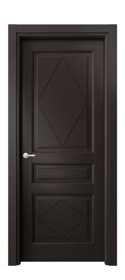 Межкомнатная дверь Тоскана Ромбо 6345 Матовый антрацит  Цена 793036 ₸ | Volhovec