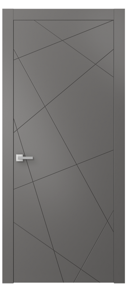 Межкомнатная дверь Линия АКП 8048 Матовый классический серый  Цена 478540 ₸ | Volhovec