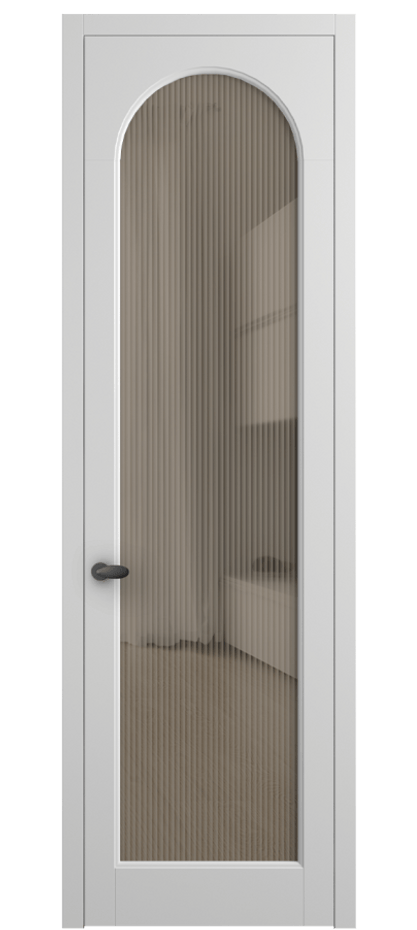 Дверь межкомнатная Palazzo 6804 Матовый белоснежный Рифлёное бронзовое стекло "Moru", триплекс 0536 МБЛ Цена 655400 ₸ Наличники уже входят в базовый комплект. Фабрика дверей Волховец 8 (800) 551 43 19 Межкомнатная дверь Palazzo 6804 Матовый белоснежный Рифлёное бронзовое стекло "Moru", триплекс Цена 655400 ₸ | Volhovec