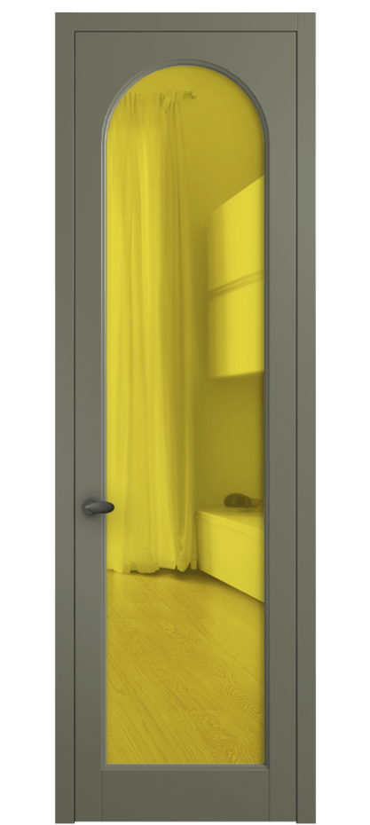 Дверь межкомнатная Palazzo 6804 Матовый оливковый тёмный Прозрачное жёлтое стекло, триплекс 0536 МОТ Цена 605500 ₸ Наличники уже входят в базовый комплект. Фабрика дверей Волховец 8 (800) 551 43 19 Межкомнатная дверь Palazzo 6804 Матовый оливковый тёмный Прозрачное жёлтое стекло, триплекс Цена 605500 ₸ | Volhovec