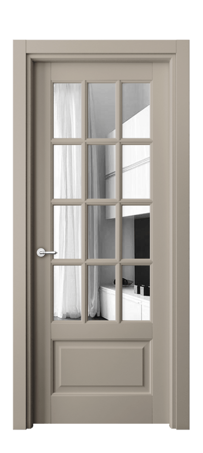 Межкомнатная дверь Toscana Grigliato 6313 Бук бисквитный Двустороннее зеркало, триплекс Цена 552110 ₸ | Volhovec