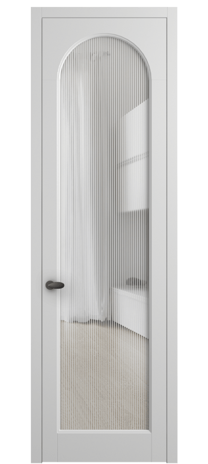 Дверь межкомнатная Палаццо 6804 Матовый белоснежный Рифлёное стекло "Дюна", триплекс 0536 МБЛ Цена 778899 ₸ Наличники уже входят в базовый комплект. Фабрика дверей Волховец 8 (800) 551 43 19 Межкомнатная дверь Палаццо 6804 Матовый белоснежный Рифлёное стекло "Дюна", триплекс Цена 778899 ₸ | Volhovec