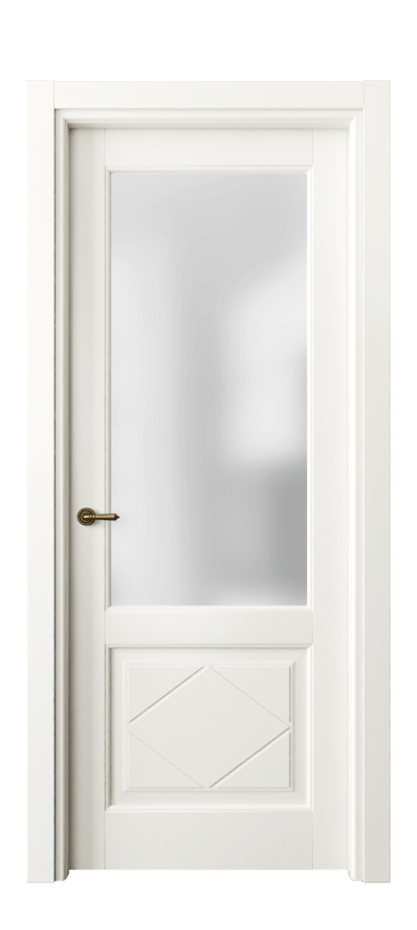 Дверь межкомнатная Тоскана Ромбо 6342 Матовый жемчужный Сатинированное стекло Гладкий наличник МЖМ Цена 718948 ₸ Наличники уже входят в базовый комплект. Фабрика дверей Волховец 8 (800) 551 43 19 Межкомнатная дверь Тоскана Ромбо 6342 Матовый жемчужный Сатинированное стекло Цена 718948 ₸ | Volhovec