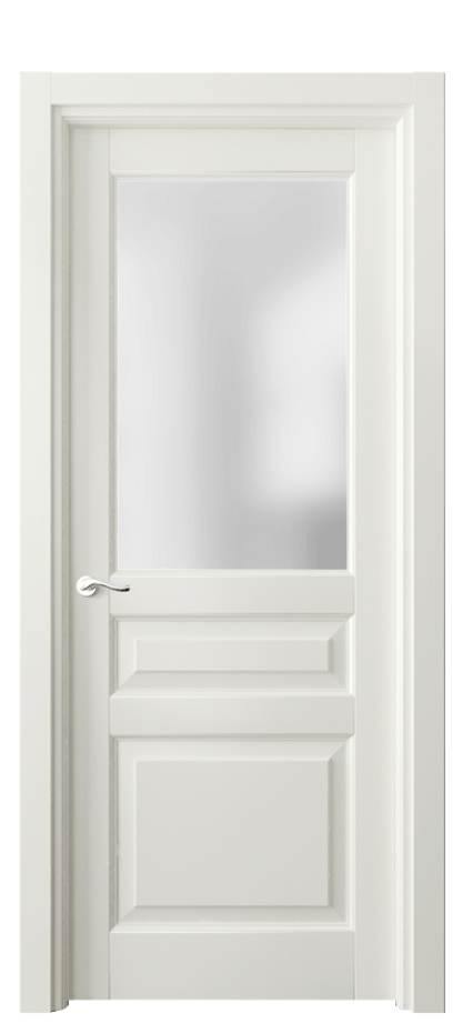 Дверь межкомнатная Лигнум 0710 Матовый жемчужный Сатинированное стекло Гладкий наличник МЖМ Цена 766576 ₸ Наличники уже входят в базовый комплект. Фабрика дверей Волховец 8 (800) 551 43 19 Межкомнатная дверь Лигнум 0710 Матовый жемчужный Сатинированное стекло Цена 766576 ₸ | Volhovec