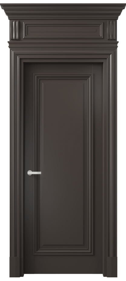 Межкомнатная дверь Антик 7301 Матовый антрацит  Цена 1250870 ₸ | Volhovec