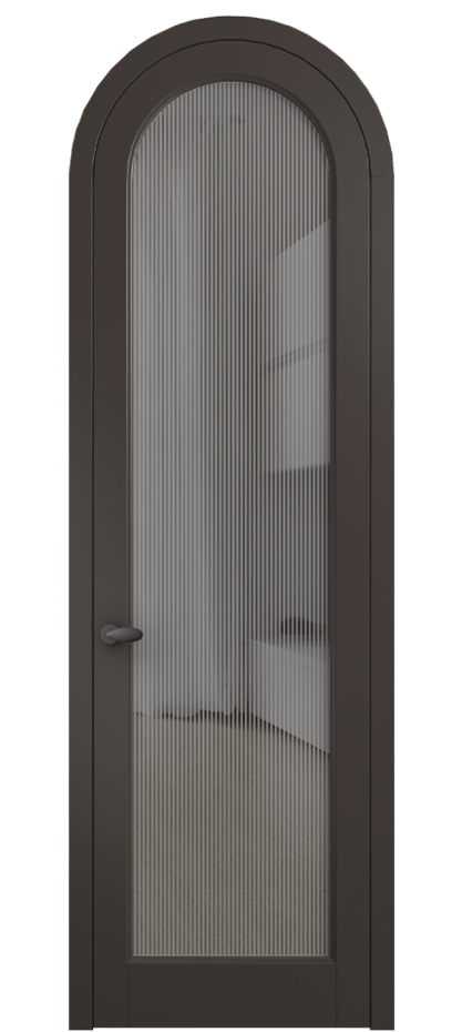 Дверь межкомнатная Palazzo 6814 Матовый антрацит Рифлёное серое стекло "Дюна", триплекс 0536R МАН Цена 818400 ₸ Наличники уже входят в базовый комплект. Фабрика дверей Волховец 8 (800) 551 43 19 Межкомнатная дверь Palazzo 6814 Матовый антрацит Рифлёное серое стекло "Дюна", триплекс Цена 818400 ₸ | Volhovec