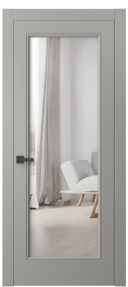 Дверь межкомнатная Linea 8300 Матовый нейтральный серый Двустороннее зеркало, триплекс 8 мм Гладкий компланарный наличник МНСР* Цена 451150 ₸ Наличники уже входят в базовый комплект. Фабрика дверей Волховец 8 (800) 551 43 19 Межкомнатная дверь Linea 8300 Матовый нейтральный серый Двустороннее зеркало, триплекс 8 мм Цена 451150 ₸ | Volhovec