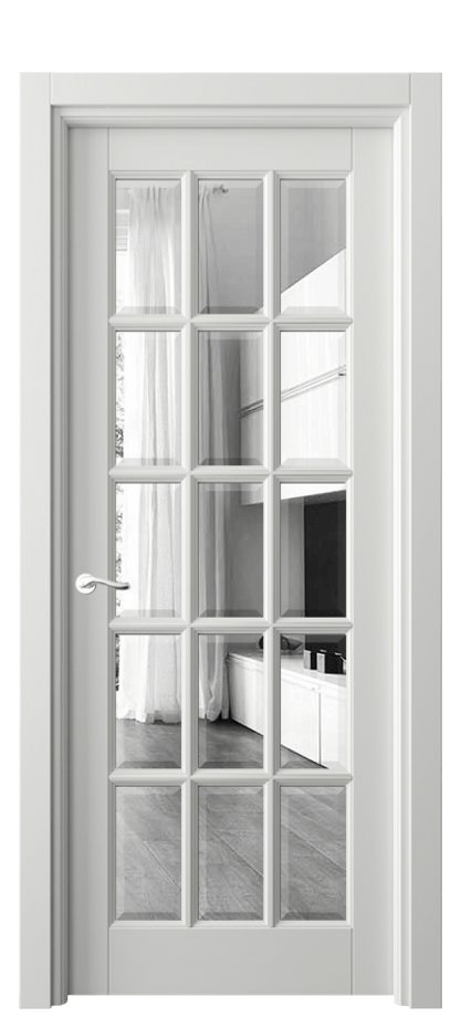 Дверь межкомнатная Лигнум 0708 Матовый светло-серый Двустороннее зеркало с фацетом, триплекс Гладкий наличник МССР Цена 941968 ₸ Наличники уже входят в базовый комплект. Фабрика дверей Волховец 8 (800) 551 43 19 Межкомнатная дверь Лигнум 0708 Матовый светло-серый Двустороннее зеркало с фацетом, триплекс Цена 941968 ₸ | Volhovec