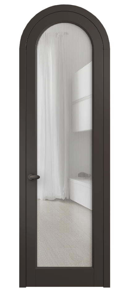 Дверь межкомнатная Palazzo 6814 Матовый антрацит Рифлёное стекло "Дюна", триплекс 0536R МАН Цена 818400 ₸ Наличники уже входят в базовый комплект. Фабрика дверей Волховец 8 (800) 551 43 19 Межкомнатная дверь Palazzo 6814 Матовый антрацит Рифлёное стекло "Дюна", триплекс Цена 818400 ₸ | Volhovec