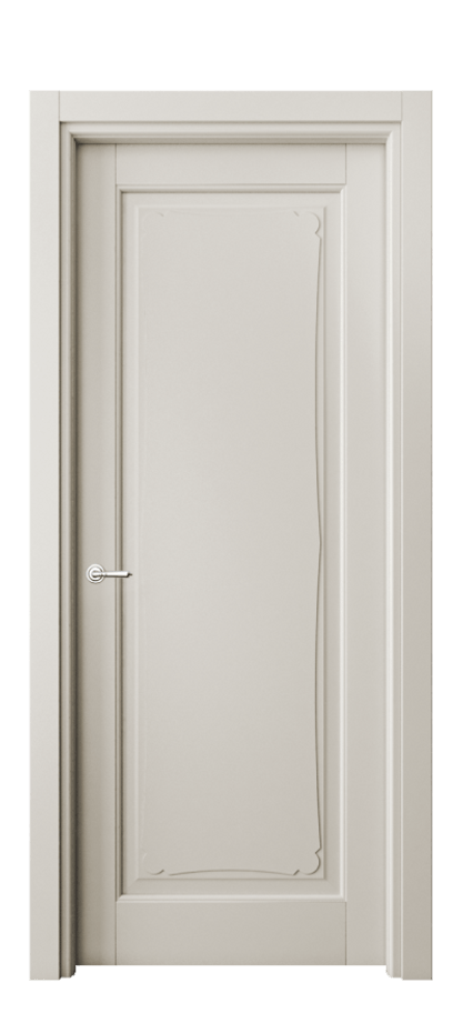 Дверь межкомнатная Тоскана Элегантэ 6321 Матовый облачно-серый Гладкий наличник МОС Цена 759016 ₸ Наличники уже входят в базовый комплект. Фабрика дверей Волховец 8 (800) 551 43 19 Межкомнатная дверь Тоскана Элегантэ 6321 Матовый облачно-серый Цена 759016 ₸ | Volhovec