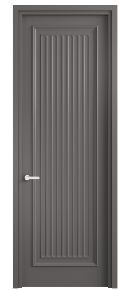 Дверь межкомнатная Шарм 6701 Матовый классический серый Узкий классический наличник МКЛС Цена 738604 ₸ Наличники уже входят в базовый комплект. Фабрика дверей Волховец 8 (800) 551 43 19 Межкомнатная дверь Шарм 6701 Матовый классический серый Цена 738604 ₸ | Volhovec