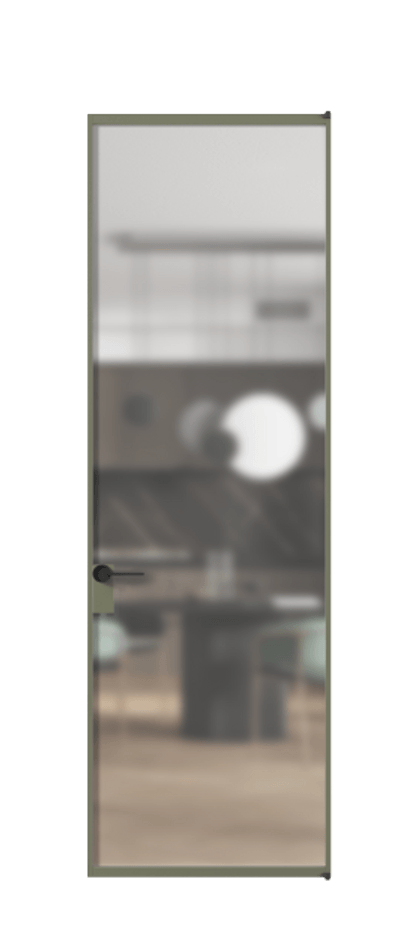 Алюминиевая дверь АЛПЛ040.01 Алюминий оливковый тёмный Сатинированное стекло "Мателюкс Кристал Вижн", калёное, матовое, каленое 6 мм. Без короба АОТ Цена 949309 Стоимость комплекта двери включает: 1. Полотно (600/650/700/750/800/850/900/950*2000-2400 мм).
2. Короб
3. Комплект фурнитуры (2 торцевые петли и магнитный замок с ответной планкой). Фабрика дверей Волховец 8 (800) 551 43 19 Алюминиевая дверь АЛПЛ040.01 Алюминий оливковый тёмный Сатинированное стекло "Мателюкс Кристал Вижн", калёное, матовое, каленое 6 мм Цена 949309 | Volhovec