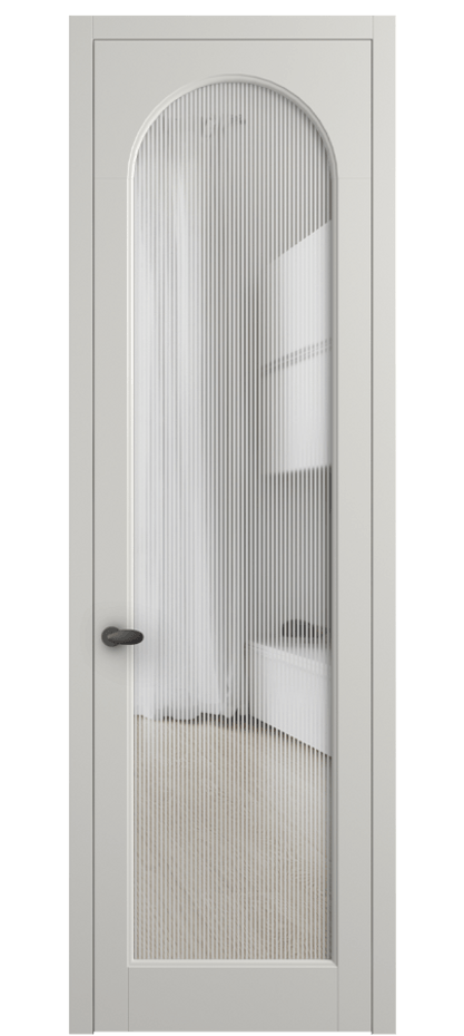 Дверь межкомнатная Палаццо 6804 Матовый серый Рифлёное стекло "Дюна", триплекс 0536 МСР Цена 778899 ₸ Наличники уже входят в базовый комплект. Фабрика дверей Волховец 8 (800) 551 43 19 Межкомнатная дверь Палаццо 6804 Матовый серый Рифлёное стекло "Дюна", триплекс Цена 778899 ₸ | Volhovec