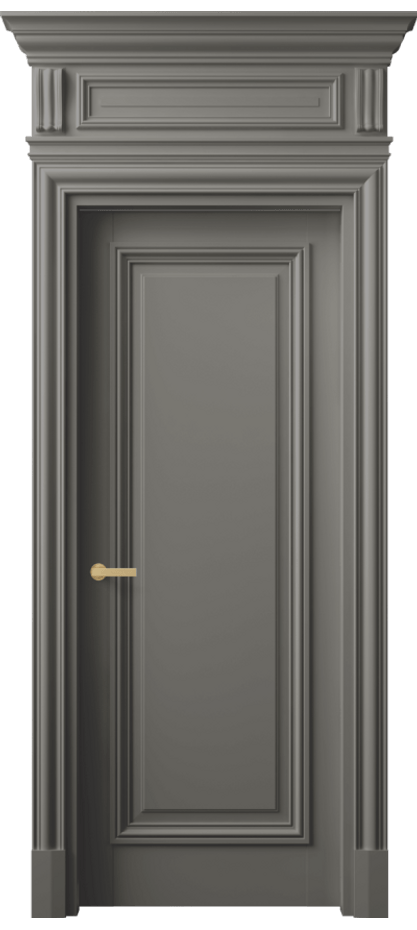 Межкомнатная дверь Антик 7301 Матовый классический серый  Цена 1250870 ₸ | Volhovec