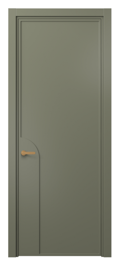 Межкомнатная дверь Frame 8605 Матовый оливковый тёмный  Цена 342570 ₸ | Volhovec
