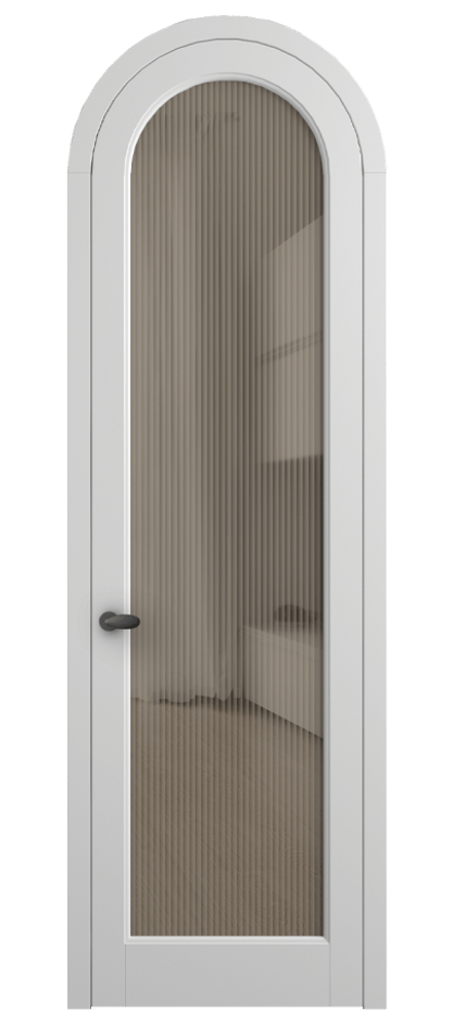 Дверь межкомнатная Palazzo 6814 Матовый белоснежный Рифлёное бронзовое стекло "Moru", триплекс 0536R МБЛ Цена 830900 ₸ Наличники уже входят в базовый комплект. Фабрика дверей Волховец 8 (800) 551 43 19 Межкомнатная дверь Palazzo 6814 Матовый белоснежный Рифлёное бронзовое стекло "Moru", триплекс Цена 830900 ₸ | Volhovec