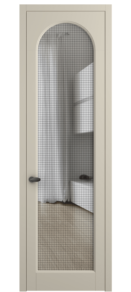Дверь межкомнатная Palazzo 6804 Матовый бежево-серый Декоративное стекло с сеткой "Mesh silver", триплекс, 6 мм 0536 МБСР Цена 618800 ₸ Наличники уже входят в базовый комплект. Фабрика дверей Волховец 8 (800) 551 43 19 Межкомнатная дверь Palazzo 6804 Матовый бежево-серый Декоративное стекло с сеткой "Mesh silver", триплекс, 6 мм Цена 618800 ₸ | Volhovec