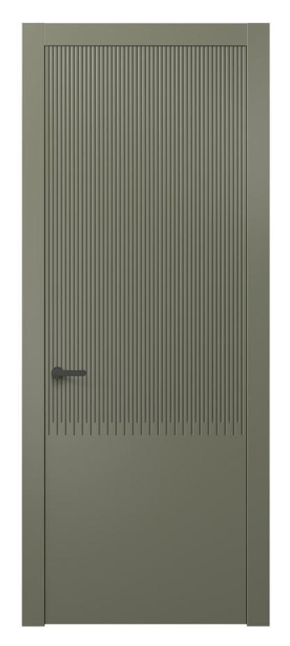 Межкомнатная дверь Dune АКП 8627 Матовый оливковый тёмный  Цена 315700 ₸ | Volhovec
