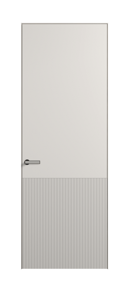 Дверь межкомнатная Velvet АКП 8204 Матовый пудровый белый. Скрытый короб Черный Цена 416100 . Фабрика дверей Волховец 8 (800) 551 43 19 Межкомнатная дверь Velvet АКП 8204 Матовый пудровый белый. Цена 416100 | Volhovec