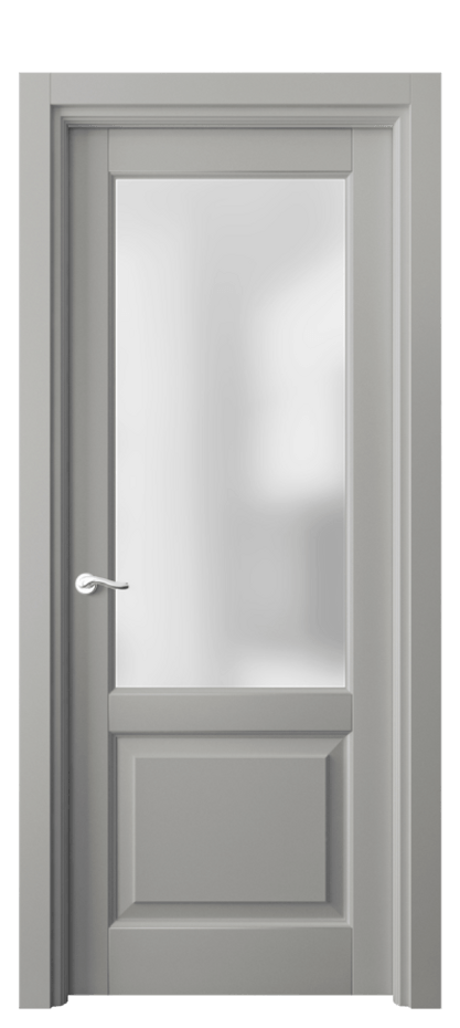 Дверь межкомнатная Лигнум 0740 Матовый нейтральный серый Сатинированное стекло Гладкий наличник МНСР Цена 718948 ₸ Наличники уже входят в базовый комплект. Фабрика дверей Волховец 8 (800) 551 43 19 Межкомнатная дверь Лигнум 0740 Матовый нейтральный серый Сатинированное стекло Цена 718948 ₸ | Volhovec