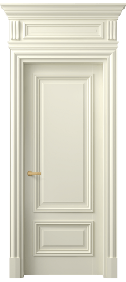 Межкомнатная дверь Антик 7307 Матовый молочно-белый  Цена 1258052 ₸ | Volhovec