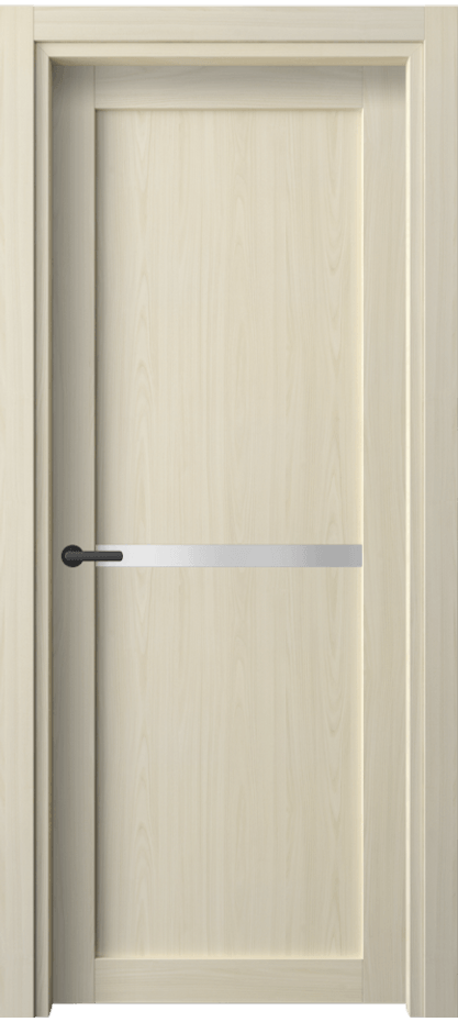 Межкомнатная дверь Нео 2112 Молочный ясень Сатинированное стекло Цена 248716 ₸ | Volhovec