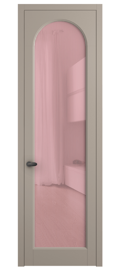 Дверь межкомнатная Palazzo 6804 Матовый бисквитный Рифлёное розовое стекло "Дюна", триплекс 0536 МБСК Цена 642900 ₸ Наличники уже входят в базовый комплект. Фабрика дверей Волховец 8 (800) 551 43 19 Межкомнатная дверь Palazzo 6804 Матовый бисквитный Рифлёное розовое стекло "Дюна", триплекс Цена 642900 ₸ | Volhovec