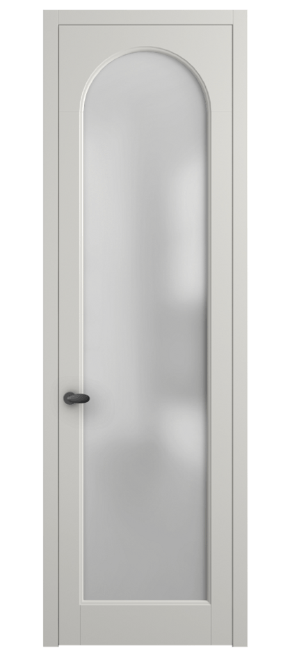Межкомнатная дверь Palazzo 6804 Матовый серый Сатинированное стекло Цена 605500 ₸ | Volhovec