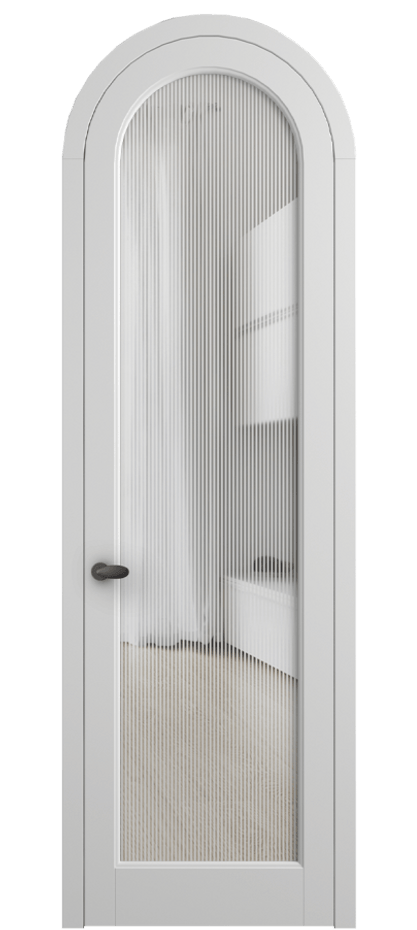 Дверь межкомнатная Palazzo 6814 Матовый белоснежный Рифлёное стекло "Дюна", триплекс 0536R МБЛ Цена 818400 ₸ Наличники уже входят в базовый комплект. Фабрика дверей Волховец 8 (800) 551 43 19 Межкомнатная дверь Palazzo 6814 Матовый белоснежный Рифлёное стекло "Дюна", триплекс Цена 818400 ₸ | Volhovec