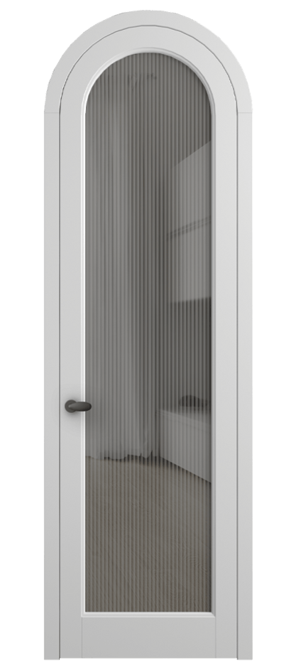 Дверь межкомнатная Palazzo 6814 Матовый белоснежный Рифлёное серое стекло "Moru", триплекс 0536R МБЛ Цена 830900 ₸ Наличники уже входят в базовый комплект. Фабрика дверей Волховец 8 (800) 551 43 19 Межкомнатная дверь Palazzo 6814 Матовый белоснежный Рифлёное серое стекло "Moru", триплекс Цена 830900 ₸ | Volhovec