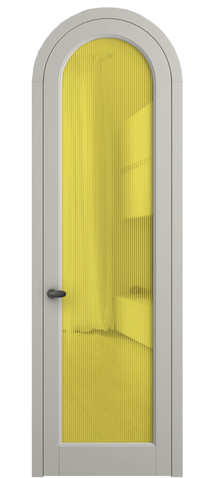 Дверь межкомнатная Палаццо 6814 Матовый тёплый серый Рифлёное желтое стекло "Дюна", триплекс 0536R МТСР Цена 991562 ₸ Наличники уже входят в базовый комплект. Фабрика дверей Волховец 8 (800) 551 43 19 Межкомнатная дверь Палаццо 6814 Матовый тёплый серый Рифлёное желтое стекло "Дюна", триплекс Цена 991562 ₸ | Volhovec