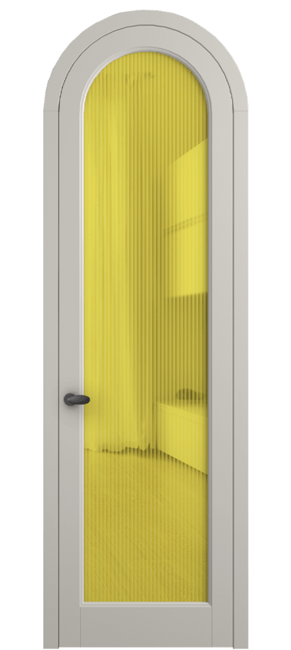 Дверь межкомнатная Palazzo 6814 Матовый облачно-серый Рифлёное жёлтое стекло "Moru", триплекс 0536R МОС Цена 830900 ₸ Наличники уже входят в базовый комплект. Фабрика дверей Волховец 8 (800) 551 43 19 Межкомнатная дверь Palazzo 6814 Матовый облачно-серый Рифлёное жёлтое стекло "Moru", триплекс Цена 830900 ₸ | Volhovec