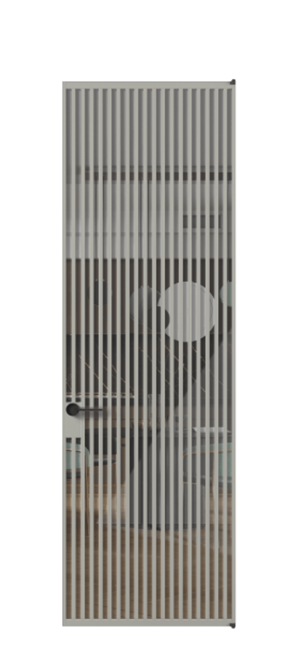 Алюминиевая дверь АЛПЛ040.06 Алюминий нейтральный серый Рефлективное прозрачное стекло "Stopsol", калёное. Без короба АНСР Цена 1453230 Стоимость комплекта двери включает:
1. Полотно (600/650/700/750/800/850/900/950*2000-2400 мм).
2. Короб
3. Комплект фурнитуры (2 торцевые петли и магнитный замок с ответной планкой). Фабрика дверей Волховец 8 (800) 551 43 19 Алюминиевая дверь АЛПЛ040.06 Алюминий нейтральный серый Рефлективное прозрачное стекло "Stopsol", калёное Цена 1453230 | Volhovec