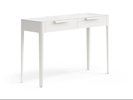 Мебель Консоль Piega 2 ящика. Цвет Матовый тёплый серый. Материал Гладкая эмаль. Коллекция Консоль Piega 2 ящика. Фото. Мебель Консоль Piega 2 ящика. Цвет Матовый тёплый серый. Материал Гладкая эмаль. Коллекция Консоль Piega 2 ящика. Картинка.