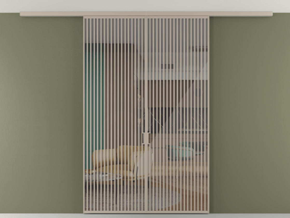 Перегородка Формато вдоль стены на потолок 2 створки АЛПР 040.06 Алюминий бисквитный Рефлективное прозрачное стекло "Стопсол", калёное. Цена 3473971 ₸ 1. Полотно 2 шт. (800/2100 мм)
2. Комплект установки раздвижной системы
3. Базовый комплект фурнитуры
4.Ручка Рондо. Фабрика дверей Волховец 8 (800) 551 43 19 Перегородка Формато вдоль стены на потолок 2 створки АЛПР 040.06 Алюминий бисквитный Рефлективное прозрачное стекло "Стопсол", калёное Цена 3473971 ₸ | Volhovec