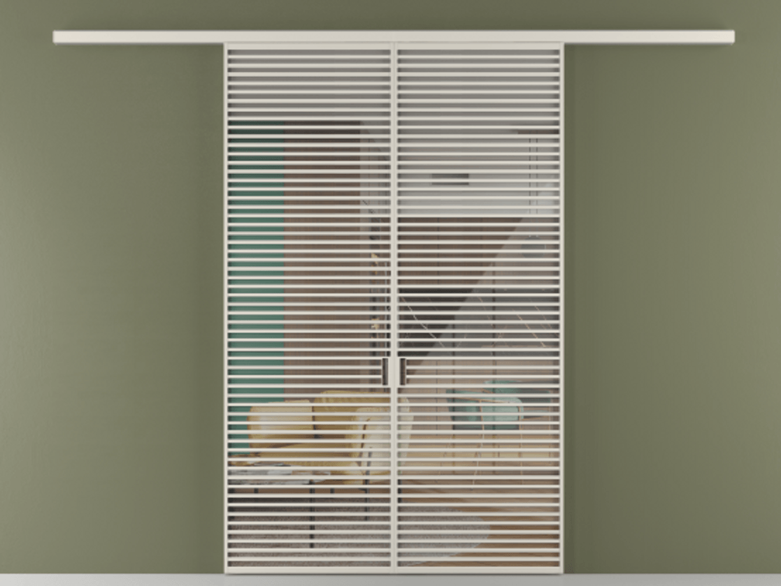 Перегородка Формато вдоль стены 2 створки АЛПР 040.07 Алюминий облачно-серый Рефлективное прозрачное стекло "Стопсол", калёное. Цена 3364200 ₸ 1. Полотно 2 шт. (800/2100 мм)
2. Комплект установки раздвижной системы
3. Базовый комплект фурнитуры
4.Ручка Рондо. Фабрика дверей Волховец 8 (800) 551 43 19 Перегородка Формато вдоль стены 2 створки АЛПР 040.07 Алюминий облачно-серый Рефлективное прозрачное стекло "Стопсол", калёное Цена 3364200 ₸ | Volhovec