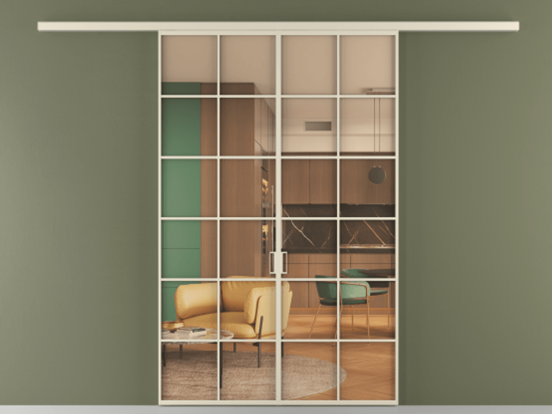 Перегородка Formato вдоль стены 2 створки АЛПР 040.05 Алюминий бежево-серый Прозрачное оранжевое стекло, триплекс. Цена 1551300 ₸ 1. Полотно 2 шт. (800/2100 мм)
2. Комплект установки раздвижной системы
3. Базовый комплект фурнитуры
4.Ручка RONDO
. Фабрика дверей Волховец 8 (800) 551 43 19 Перегородка Formato вдоль стены 2 створки АЛПР 040.05 Алюминий бежево-серый Прозрачное оранжевое стекло, триплекс Цена 1551300 ₸ | Volhovec