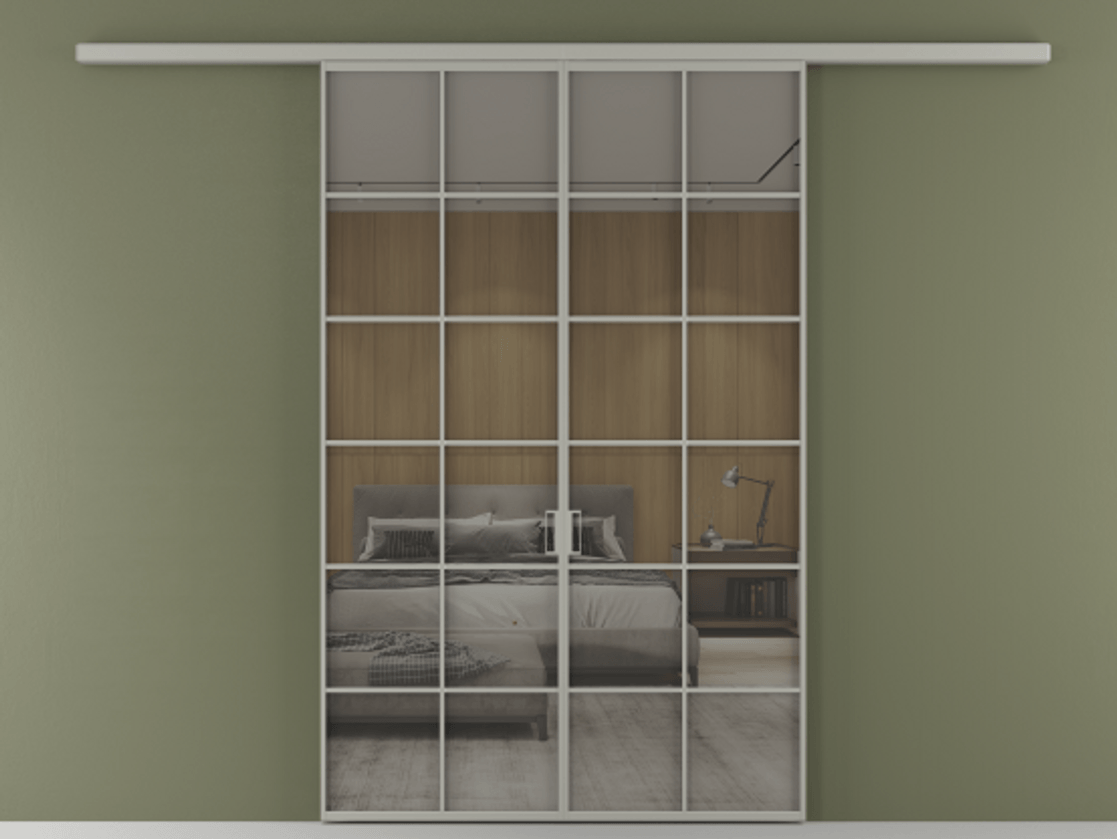 Перегородка Formato вдоль стены 2 створки АЛПР 040.05 Алюминий нейтральный серый Рефлективное серое стекло "Stopsol", калёное. Цена 2000376 ₸ 1. Полотно 2 шт. (800/2100 мм)
2. Комплект установки раздвижной системы
3. Базовый комплект фурнитуры
4.Ручка RONDO
. Фабрика дверей Волховец 8 (800) 551 43 19 Перегородка Formato вдоль стены 2 створки АЛПР 040.05 Алюминий нейтральный серый Рефлективное серое стекло "Stopsol", калёное Цена 2000376 ₸ | Volhovec