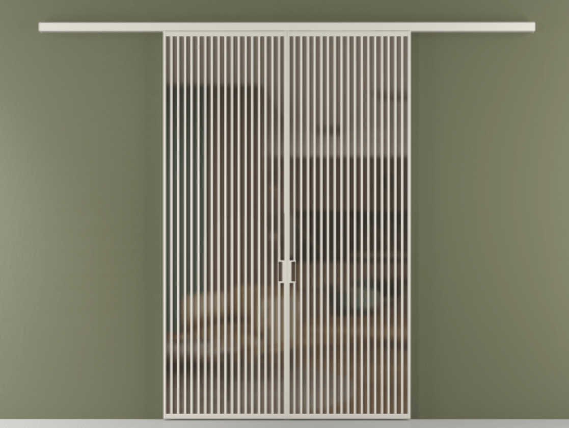 Перегородка Formato вдоль стены 2 створки АЛПР 040.06 Алюминий облачно-серый Сатинированное бронзовое стекло, триплекс. Цена 3243240 ₸ 1. Полотно 2 шт. (800/2100 мм)
2. Комплект установки раздвижной системы
3. Базовый комплект фурнитуры
4.Ручка RONDO
. Фабрика дверей Волховец 8 (800) 551 43 19 Перегородка Formato вдоль стены 2 створки АЛПР 040.06 Алюминий облачно-серый Сатинированное бронзовое стекло, триплекс Цена 3243240 ₸ | Volhovec